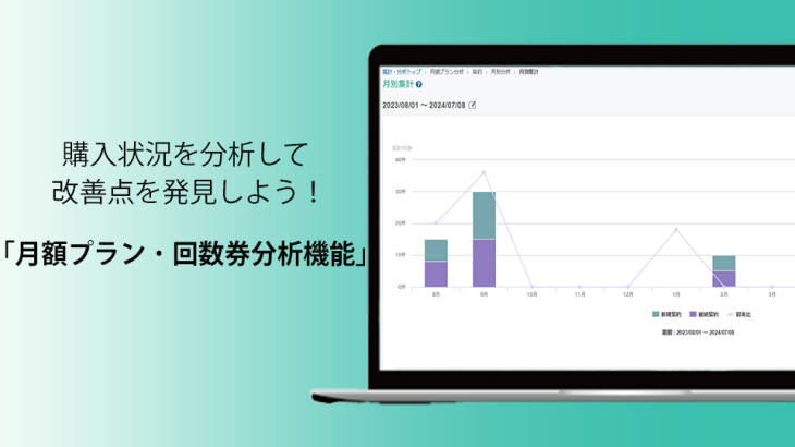 購入状況を分析して改善点を発見しよう！【RESERVA機能紹介】